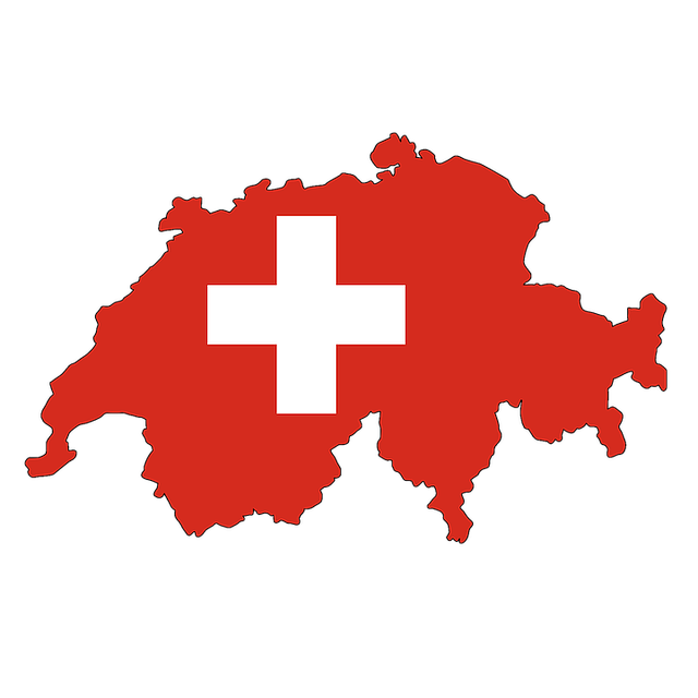 Map of Switzerland